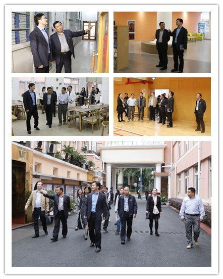 【上海职业学校】上海市商业学校迎接市经信委领导检查指导